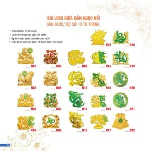 Lịch Bìa Treo 2027 AC Mẫu AC15 (37 x 34 cm) Cung Cấp Lịch Tết Doanh Nghiệp TP.HCM in logo doanh nghiệp quà tặng Tết tại Quà Tặng Miền Nam
