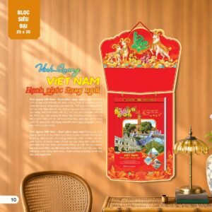Lịch Bloc Siêu Đại 2027 AH Mẫu AH04 (25 x 35cm) Cung Cấp Lịch Tết Doanh Nghiệp TP.HCM in logo doanh nghiệp quà tặng Tết tại Quà Tặng Miền Nam