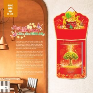 Lịch Bloc Siêu Đại 2027 AH Mẫu AH05 (25 x 35 cm) Cung Cấp Lịch Tết Doanh Nghiệp TP.HCM in logo doanh nghiệp quà tặng Tết tại Quà Tặng Miền Nam