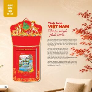 Lịch Bloc Siêu Đại 2027 AH Mẫu AH09 (20 x 30cm) Cung Cấp Lịch Tết Doanh Nghiệp TP.HCM in logo doanh nghiệp quà tặng Tết tại Quà Tặng Miền Nam