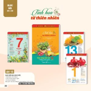 Lịch Bloc Siêu Đại 2027 AH Mẫu AH1516 (20 x 30cm) Cung Cấp Lịch Tết Doanh Nghiệp TP.HCM in logo doanh nghiệp quà tặng Tết tại Quà Tặng Miền Nam