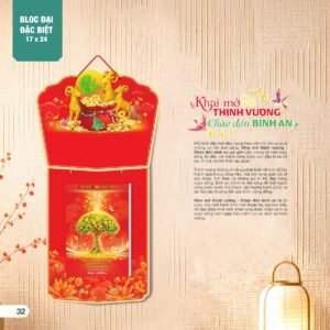 Lịch Bìa Treo 2027 AH Mẫu AH17 (17 x 24 cm) Cung Cấp Lịch Tết Doanh Nghiệp TP.HCM in logo doanh nghiệp quà tặng Tết tại Quà Tặng Miền Nam