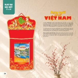 Lịch Bìa Treo 2027 AH Mẫu AH18 (17 x 24 cm) Cung Cấp Lịch Tết Doanh Nghiệp TP.HCM in logo doanh nghiệp quà tặng Tết tại Quà Tặng Miền Nam