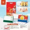 Lịch Bàn Chữ M (Có Note 52 Tuần) 2027 AH Mẫu AH47 - Thuận Buồm Xuôi Gió (24 x 16cm) Cung Cấp Lịch Tết Doanh Nghiệp TP.HCM in logo doanh nghiệp quà tặng Tết tại Quà Tặng Miền Nam