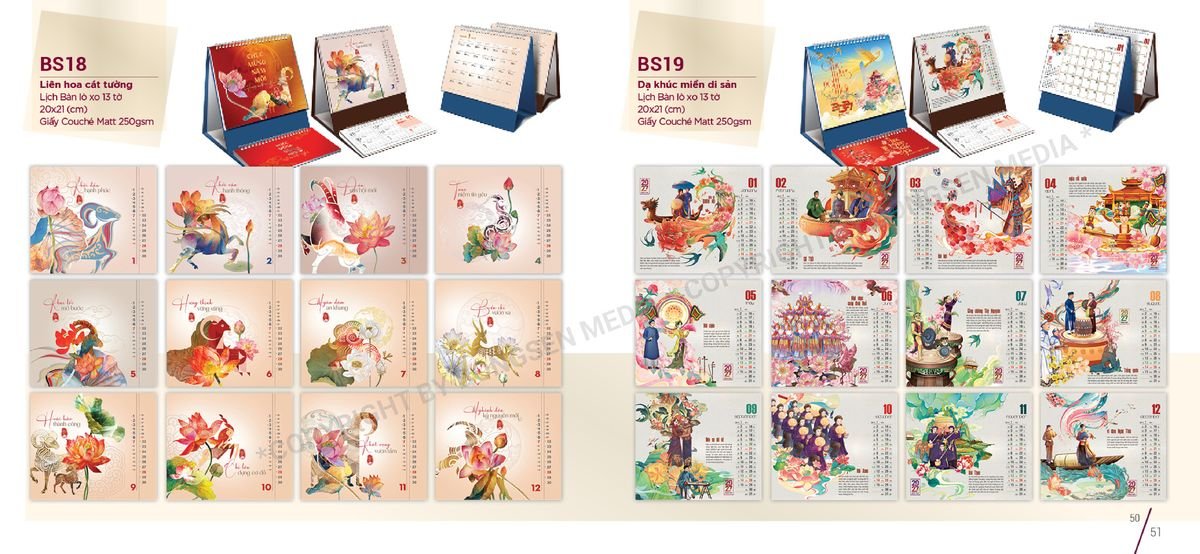 Lịch Để Bàn Nghệ Thuật 2027 Bông Sen BS26 Cung Cấp Lịch Tết Doanh Nghiệp TP.HCM Lịch Để Bàn Nghệ Thuật 2027 Bông Sen BS26 Cung Cấp Lịch Tết Doanh Nghiệp TP.HCM