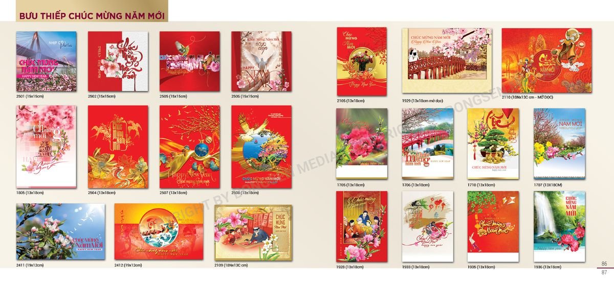Lịch 52 Tuần BS 2027 BS44 Cung Cấp Lịch Tết Doanh Nghiệp TP.HCM