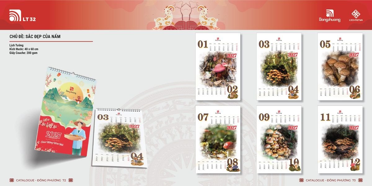 Lịch Bloc Đông Phương 2027 DP35 Cung Cấp Lịch Tết Doanh Nghiệp TP.HCM