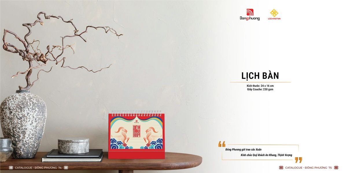 Lịch Bloc Đông Phương 2027 DP36 Cung Cấp Lịch Tết Doanh Nghiệp TP.HCM