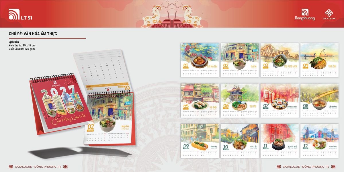 Lịch Bloc ĐP 2027 DP56 Cung Cấp Lịch Tết Doanh Nghiệp TP.HCM