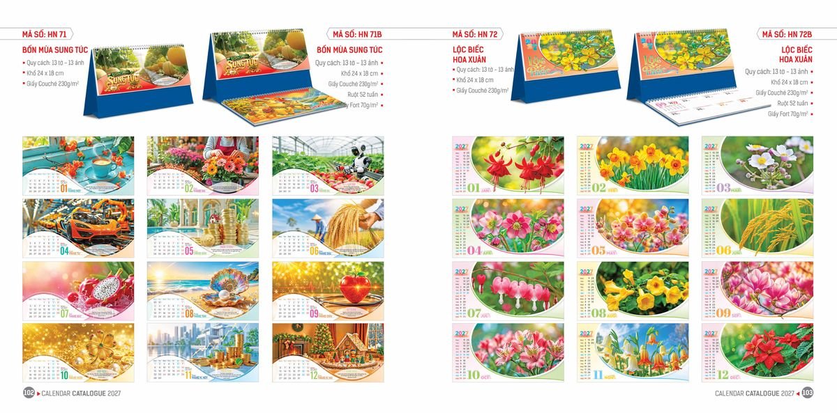 Lịch Bloc Hoa Niên 2027 Đông Phương DPHN50 Cung Cấp Lịch Tết Doanh Nghiệp TP.HCM Lịch Bloc Hoa Niên 2027 Đông Phương DPHN50 Cung Cấp Lịch Tết Doanh Nghiệp TP.HCM