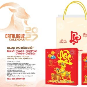 Lịch Bloc Đại Đặc Biệt 2027 DVA Mẫu DVA14 (17 x 24cm) Cung Cấp Lịch Tết Doanh Nghiệp TP.HCM in logo doanh nghiệp quà tặng Tết tại Quà Tặng Miền Nam