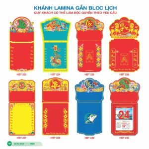 Lịch Bìa Treo 2027 HBT Mẫu HBT224 (40 x 62 cm) Cung Cấp Lịch Tết Doanh Nghiệp TP.HCM in logo doanh nghiệp quà tặng Tết tại Quà Tặng Miền Nam