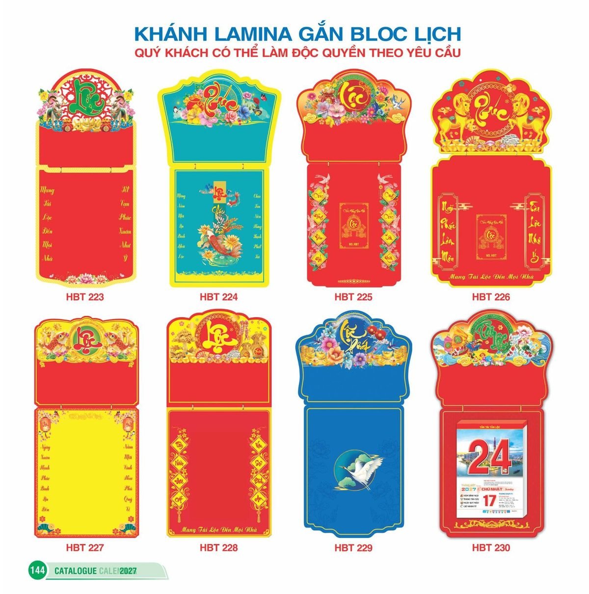 Lịch Bìa Treo 2027 HBT Mẫu HBT233 (40 x 62 cm) Cung Cấp Lịch Tết Doanh Nghiệp TP.HCM Lịch Bìa Treo 2027 HBT Mẫu HBT233 (40 x 62 cm) Cung Cấp Lịch Tết Doanh Nghiệp TP.HCM in logo doanh nghiệp quà tặng Tết tại Quà Tặng Miền Nam