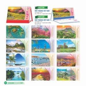 Lịch Bloc 2027 HBT Mẫu HBT56 (29 x 41 cm) Cung Cấp Lịch Tết Doanh Nghiệp TP.HCM in logo doanh nghiệp quà tặng Tết tại Quà Tặng Miền Nam