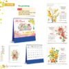 Lịch Để Bàn 2027 HT Mẫu HT78 (18 x 21cm) Cung Cấp Lịch Tết Doanh Nghiệp TP.HCM in logo doanh nghiệp quà tặng Tết tại Quà Tặng Miền Nam