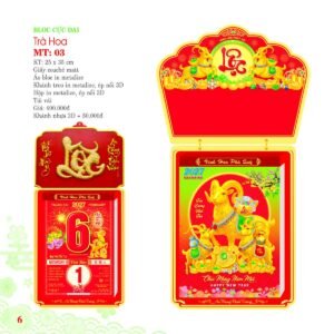 Lịch Bloc Cực Đại 2027 MT Mẫu MT03 (25 x 35cm) Cung Cấp Lịch Tết Doanh Nghiệp TP.HCM in logo doanh nghiệp quà tặng Tết tại Quà Tặng Miền Nam