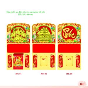 Bìa Lò Xo Dán Bloc 2027 MT Mẫu MT95 (30 x 60cm) Cung Cấp Lịch Tết Doanh Nghiệp TP.HCM in logo doanh nghiệp quà tặng Tết tại Quà Tặng Miền Nam