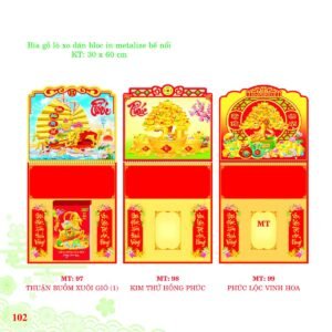 Bìa Lò Xo Dán Bloc 2027 MT Mẫu MT98 - Thuận Buồm Xuôi Gió (30 x 60cm) Cung Cấp Lịch Tết Doanh Nghiệp TP.HCM in logo doanh nghiệp quà tặng Tết tại Quà Tặng Miền Nam
