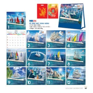 Lịch Bloc 2027 NB Mẫu NB314 (31 x 202 cm) Cung Cấp Lịch Tết Doanh Nghiệp TP.HCM in logo doanh nghiệp quà tặng Tết tại Quà Tặng Miền Nam