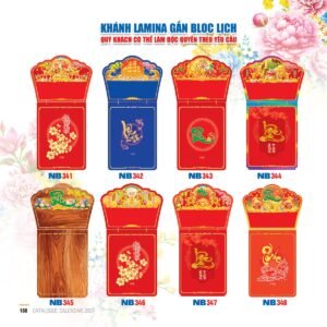 Lịch Bloc 2027 NB Mẫu NB342 (29 x 41 cm) Cung Cấp Lịch Tết Doanh Nghiệp TP.HCM in logo doanh nghiệp quà tặng Tết tại Quà Tặng Miền Nam
