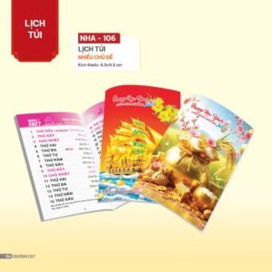 Lịch Bloc 2027 NHA Mẫu NHA106 (29 x 41 cm) Cung Cấp Lịch Tết Doanh Nghiệp TP.HCM in logo doanh nghiệp quà tặng Tết tại Quà Tặng Miền Nam