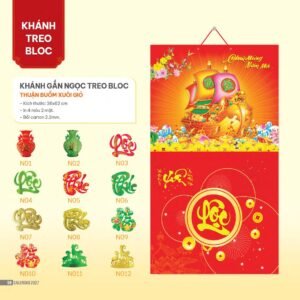 Lịch Bloc 2027 NHA Mẫu NHA66 (36 x 62cm) Cung Cấp Lịch Tết Doanh Nghiệp TP.HCM in logo doanh nghiệp quà tặng Tết tại Quà Tặng Miền Nam