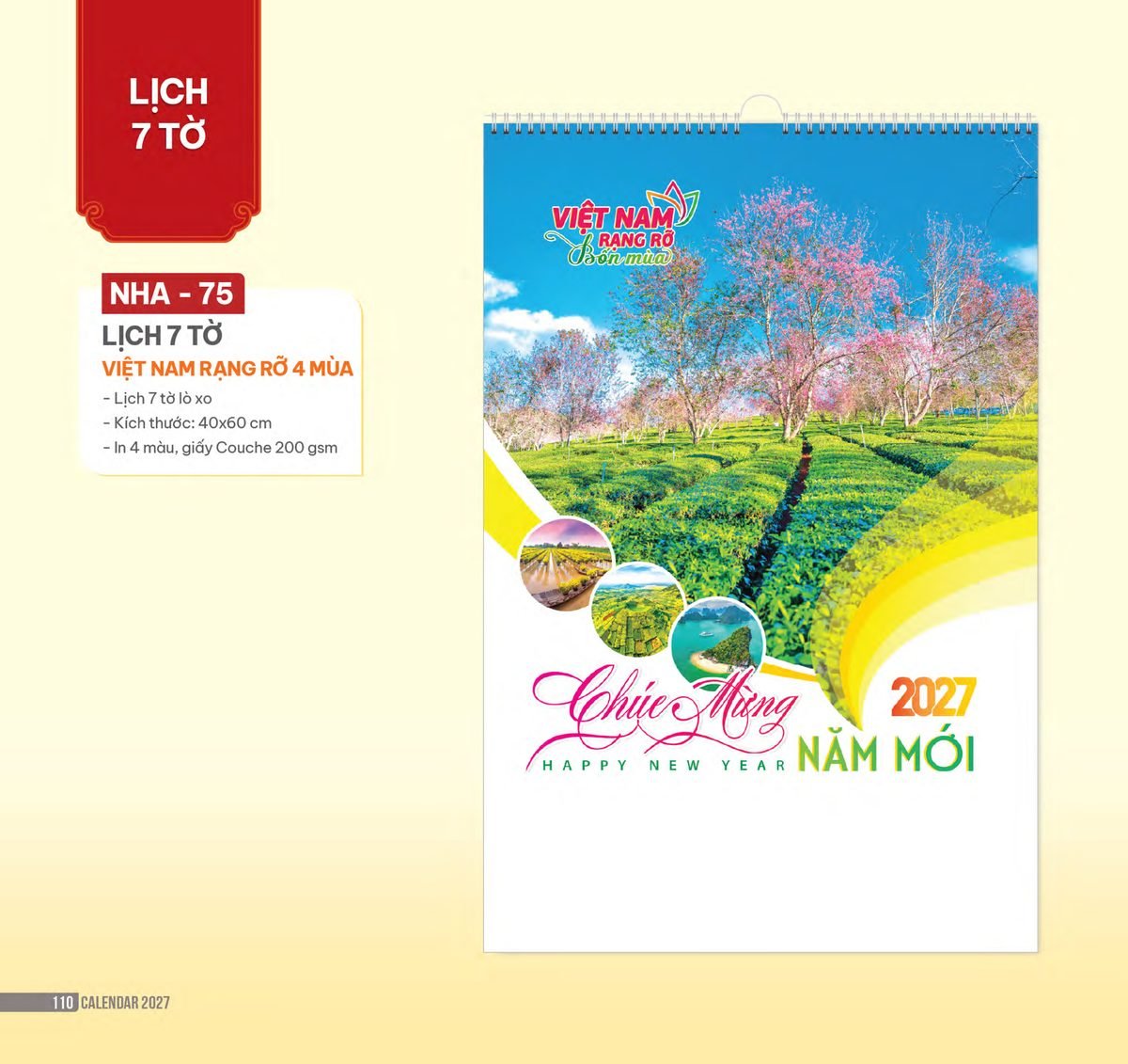 Lịch Treo Tường Lò Xo 2027 NHA Mẫu NHA75 - Việt Nam Rạng Rỡ 4 Mùa (40 x 60cm) Cung Cấp Lịch Tết Doanh Nghiệp TP.HCM Lịch Treo Tường Lò Xo 2027 NHA Mẫu NHA75 - Việt Nam Rạng Rỡ 4 Mùa (40 x 60cm) Cung Cấp Lịch Tết Doanh Nghiệp TP.HCM in logo doanh nghiệp quà tặng Tết tại Quà Tặng Miền Nam