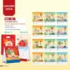 Lịch Bàn Chữ A 2027 NHA Mẫu NHA98 (17 x 19cm) Cung Cấp Lịch Tết Doanh Nghiệp TP.HCM in logo doanh nghiệp quà tặng Tết tại Quà Tặng Miền Nam