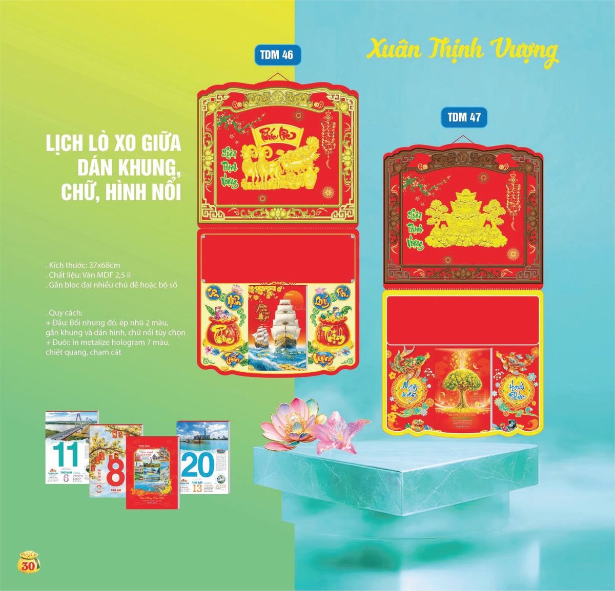 Lịch Bloc Siêu Cực Đại 2027 TDM27 Cung Cấp Lịch Tết Doanh Nghiệp TP.HCM