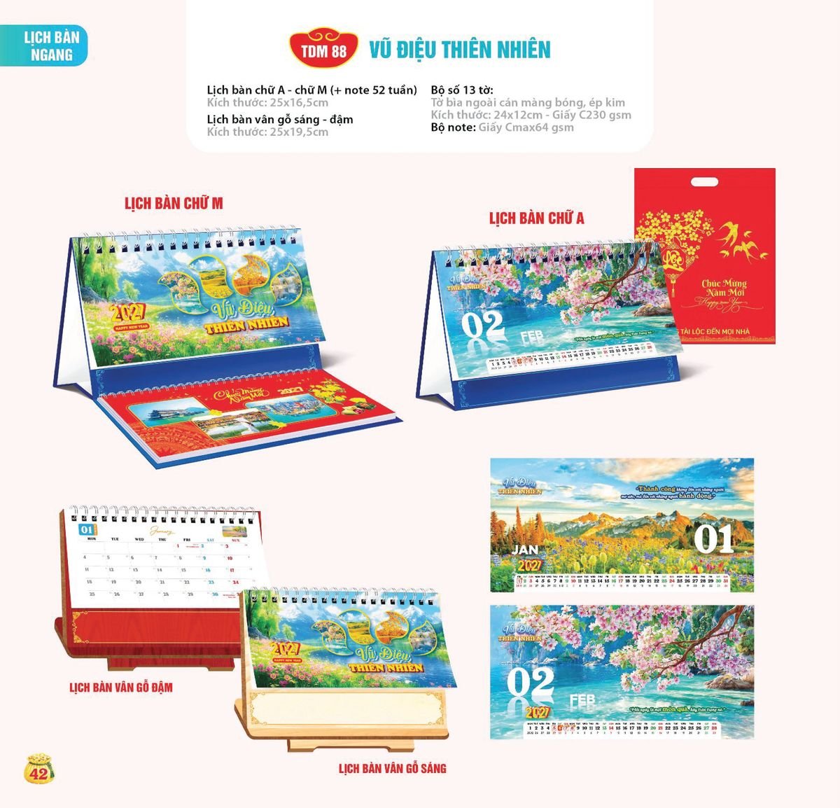 Lịch Bloc Siêu Cực Đại 2027 TDM TDM39 Cung Cấp Lịch Tết Doanh Nghiệp TP.HCM
