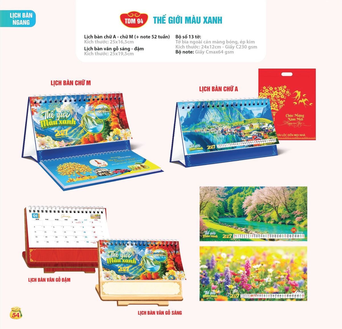 Lịch Bloc Siêu Cực Đại 2027 TDM TDM51 Cung Cấp Lịch Tết Doanh Nghiệp TP.HCM