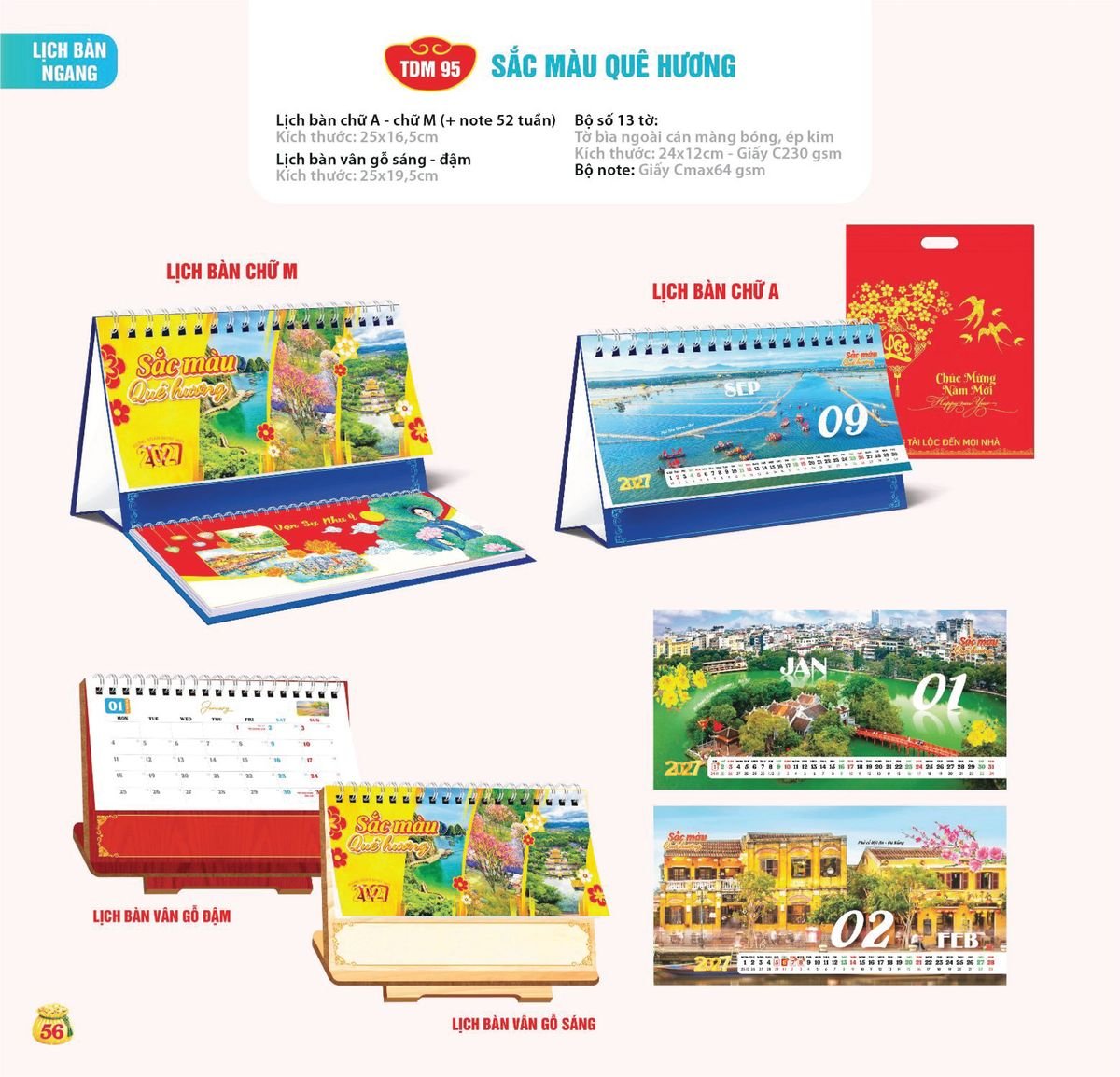 Lịch Bloc Siêu Cực Đại 2027 TDM TDM53 Cung Cấp Lịch Tết Doanh Nghiệp TP.HCM