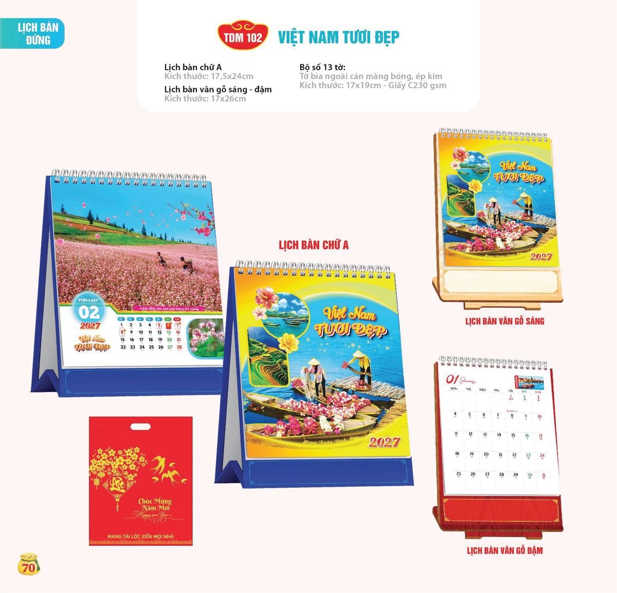 Lịch Bloc Siêu Cực Đại 2027 TDM67 Cung Cấp Lịch Tết Doanh Nghiệp TP.HCM