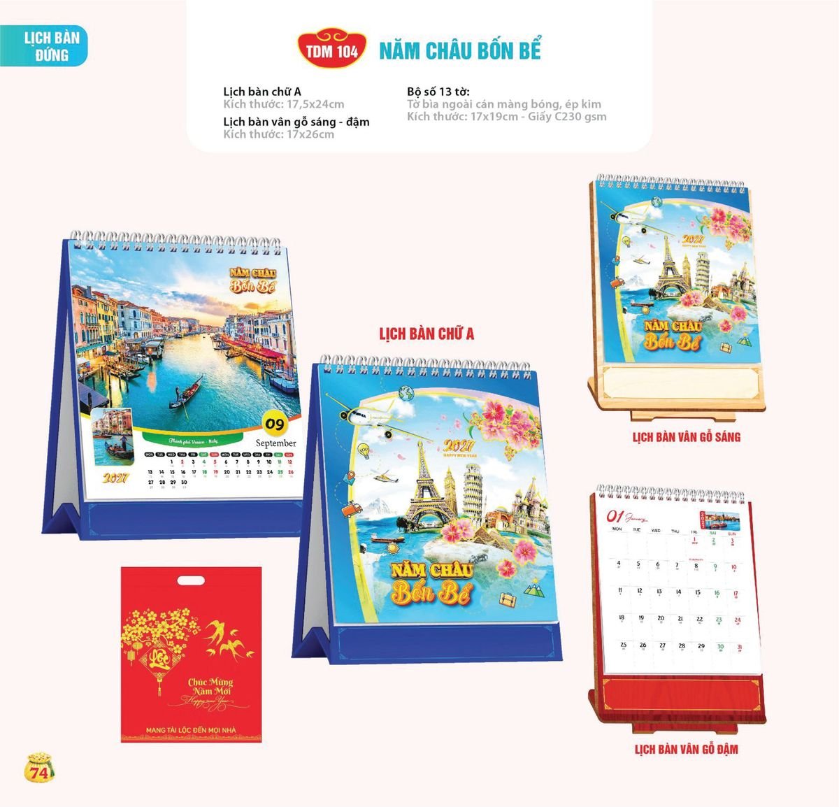 Lịch Bloc Siêu Cực Đại 2027 TDM71 Cung Cấp Lịch Tết Doanh Nghiệp TP.HCM