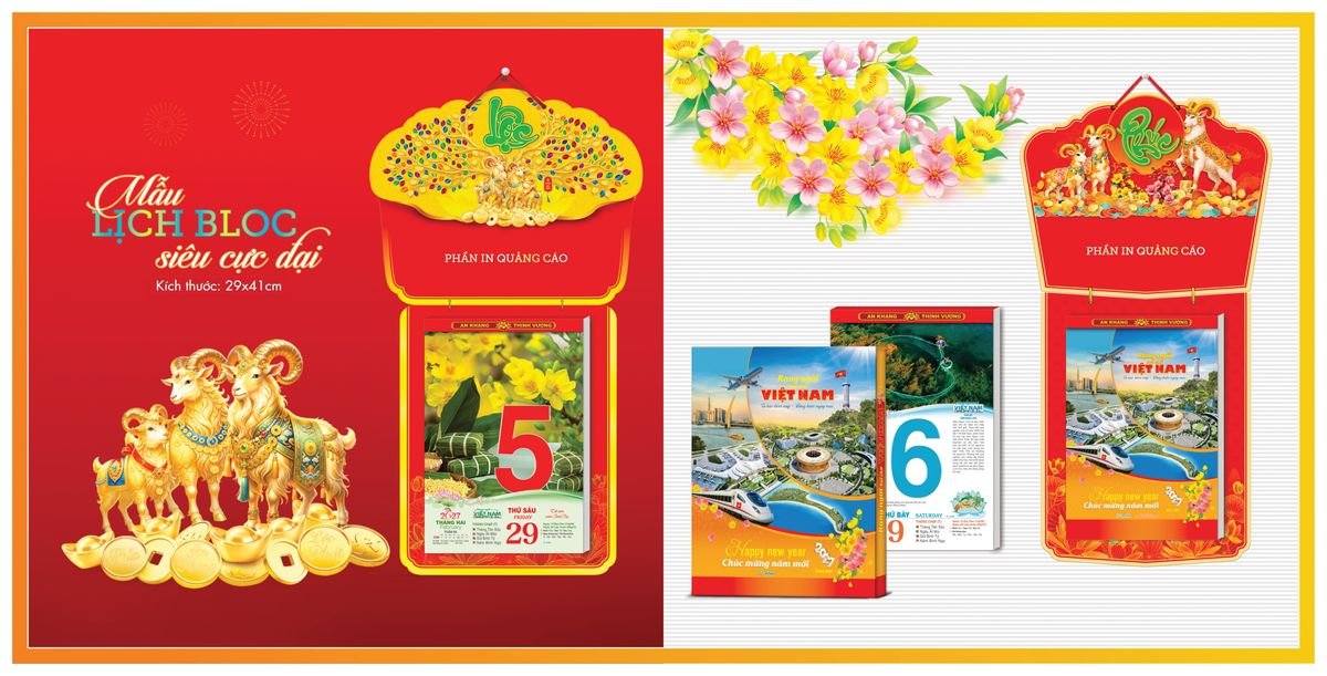Lịch Bloc Tân Phương Nam 2027 TPNBLOC06 Cung Cấp Lịch Tết Doanh Nghiệp TP.HCM