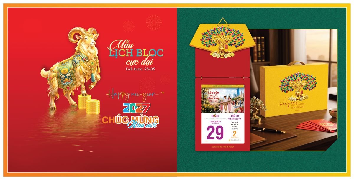 Lịch Bloc TPN 2027 TPNBLOC15 Cung Cấp Lịch Tết Doanh Nghiệp TP.HCM