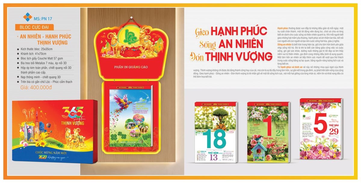 Lịch Bloc TPN 2027 TPNBLOC20 Cung Cấp Lịch Tết Doanh Nghiệp TP.HCM