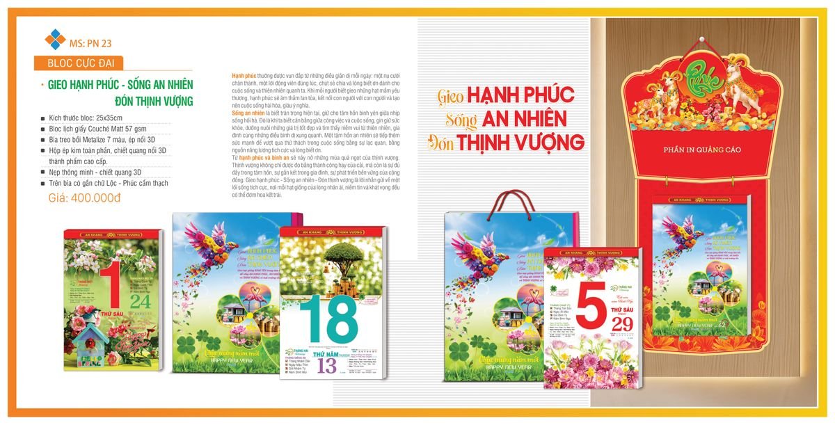 Lịch Bloc TPN 2027 TPNBLOC26 Cung Cấp Lịch Tết Doanh Nghiệp TP.HCM