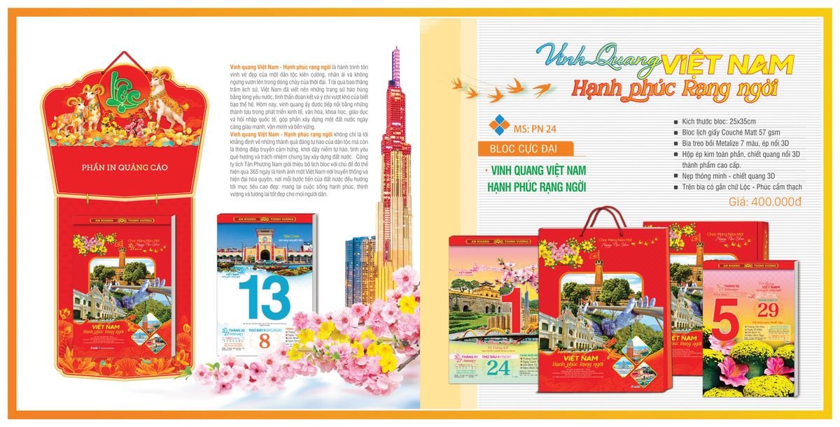 Lịch Bloc TPN 2027 TPNBLOC27 Cung Cấp Lịch Tết Doanh Nghiệp TP.HCM