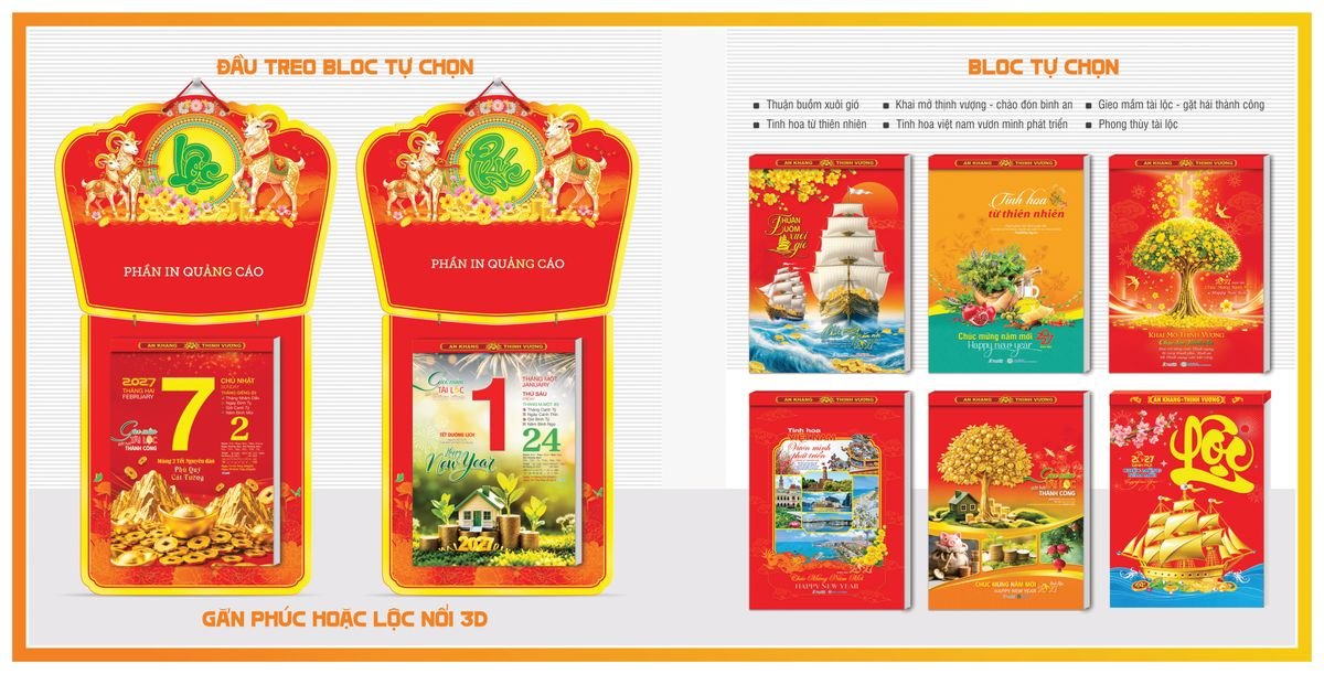 Lịch Bloc TPN 2027 TPNBLOC51 Cung Cấp Lịch Tết Doanh Nghiệp TP.HCM