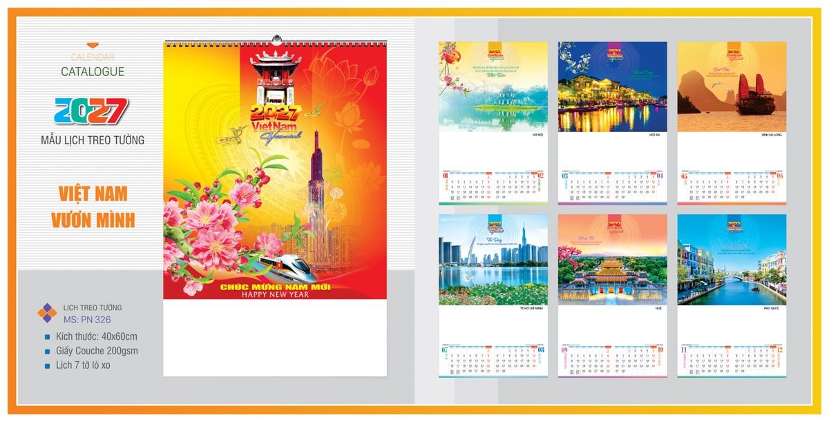 Lịch 7 Tờ Lò Xo Tân Phương Nam TPNLX16 Cung Cấp Lịch Tết Doanh Nghiệp TP.HCM Lịch 7 Tờ Lò Xo Tân Phương Nam TPNLX16 Cung Cấp Lịch Tết Doanh Nghiệp TP.HCM