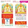 Lịch Treo Tường Lò Xo 2027 TS Mẫu TS-10 (37 x 70 cm) Cung Cấp Lịch Tết Doanh Nghiệp TP.HCM
