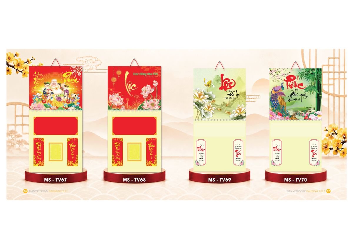 Lịch Để Bàn TV 2027 TV29 Cung Cấp Lịch Tết Doanh Nghiệp TP.HCM