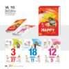 Lịch Bloc Siêu Đại 2027 VL Mẫu VL1011 (20 x 30cm) Cung Cấp Lịch Tết Doanh Nghiệp TP.HCM in logo doanh nghiệp quà tặng Tết tại Quà Tặng Miền Nam