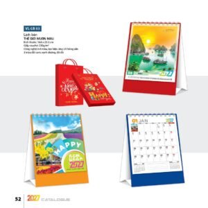 Lịch Bloc 2027 VL Mẫu VLLB03 (29 x 41 cm) Cung Cấp Lịch Tết Doanh Nghiệp TP.HCM in logo doanh nghiệp quà tặng Tết tại Quà Tặng Miền Nam