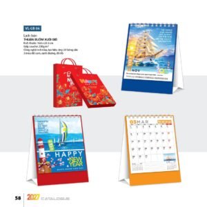 Lịch Bloc 2027 VL Mẫu VLLB06 (29 x 41 cm) Cung Cấp Lịch Tết Doanh Nghiệp TP.HCM in logo doanh nghiệp quà tặng Tết tại Quà Tặng Miền Nam