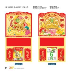 Lịch Treo Tường Lò Xo 2027 VL Mẫu VLLXG18 (37 x 70cm) Cung Cấp Lịch Tết Doanh Nghiệp TP.HCM in logo doanh nghiệp quà tặng Tết tại Quà Tặng Miền Nam
